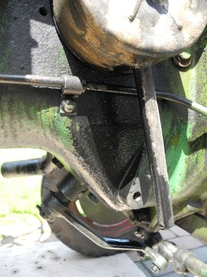 Rechts vom Fahrersitz aus